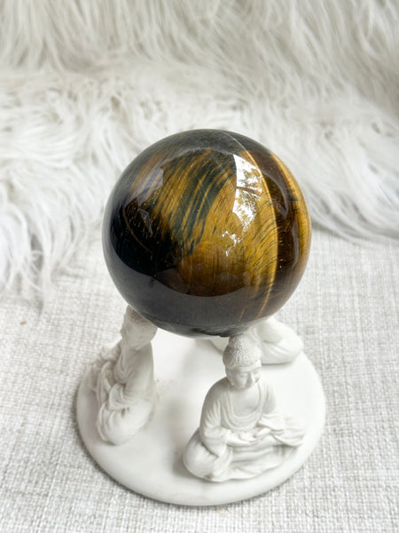 Blue Tigers Eye Sphere #1