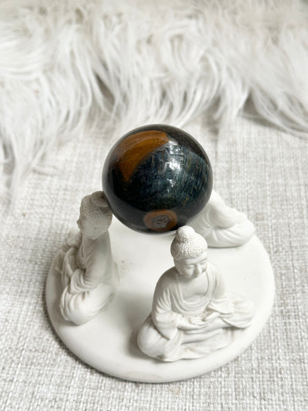 Blue Tigers Eye Sphere #6