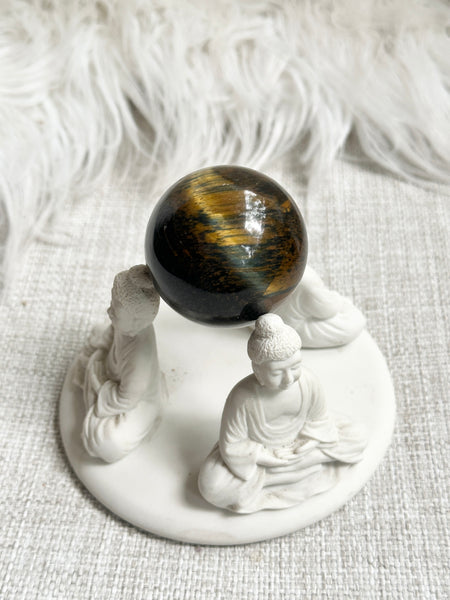 Blue Tigers Eye Sphere #6