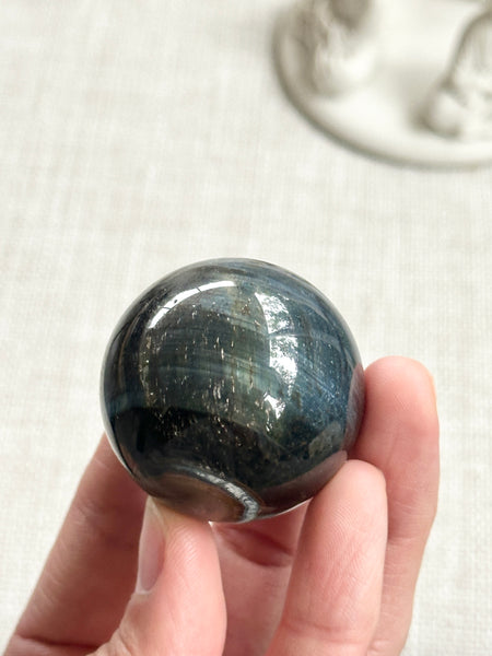 Blue Tigers Eye Sphere #8