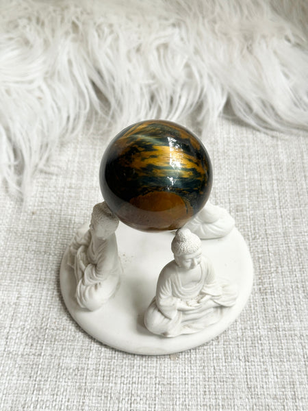 Blue Tigers Eye Sphere #5