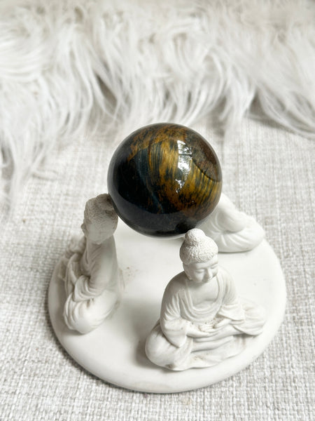 Blue Tigers Eye Sphere #6