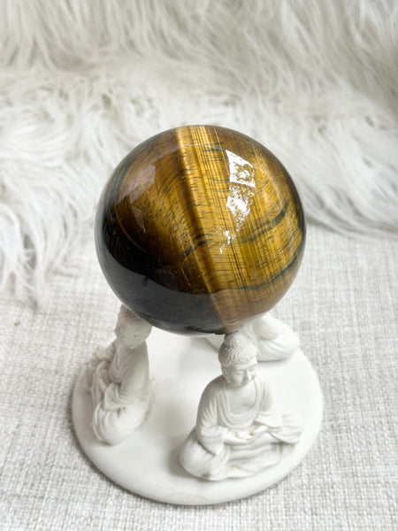 Blue Tigers Eye Sphere #1