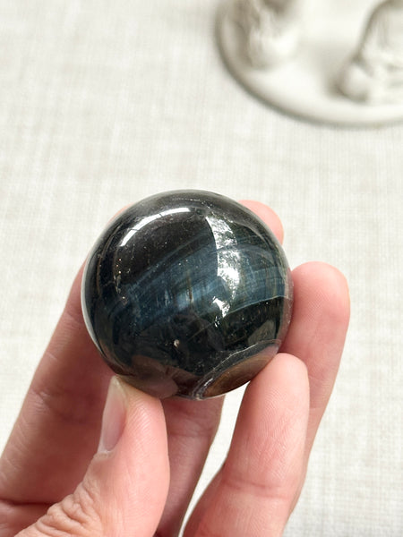 Blue Tigers Eye Sphere #8