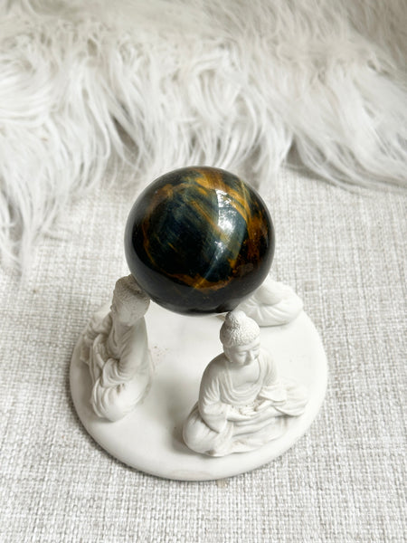 Blue Tigers Eye Sphere #5