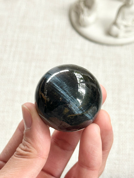 Blue Tigers Eye Sphere #8