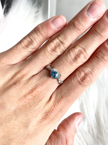London Blue Topaz Ring