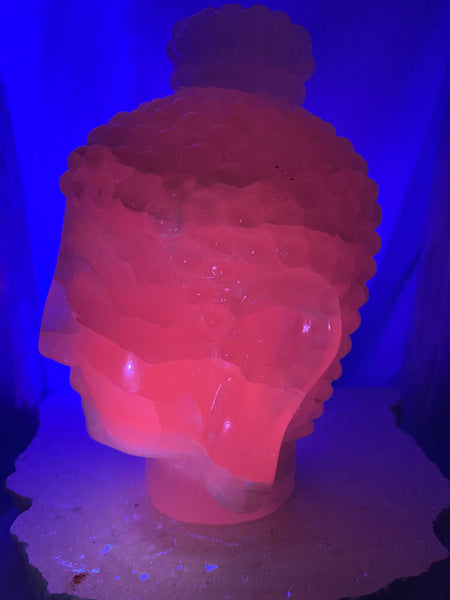 Pink Mangano Buddha Head
