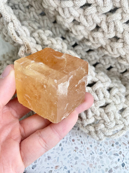 Optical Honey Calcite #12