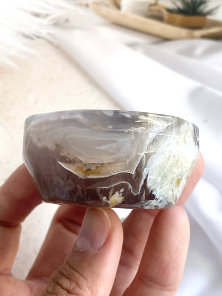 Flower Agate Mini Bowl #5