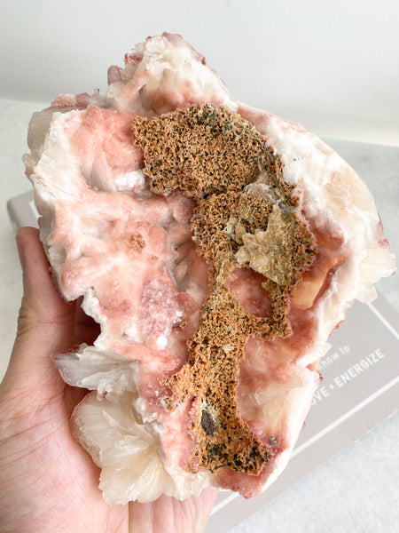 Red Stilbite Heulandite #3