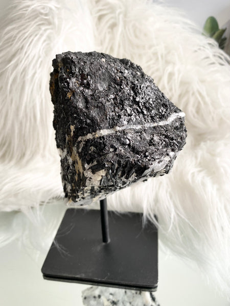 Black Tourmaline Quartz Specimen #1