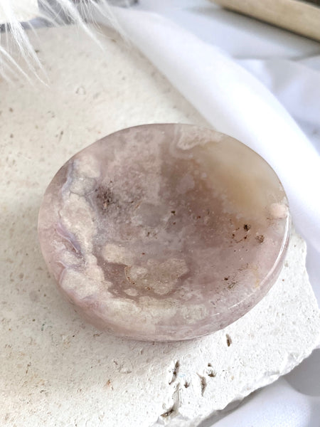 Flower Agate Mini Bowl #19