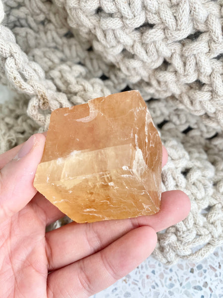 Optical Honey Calcite #12