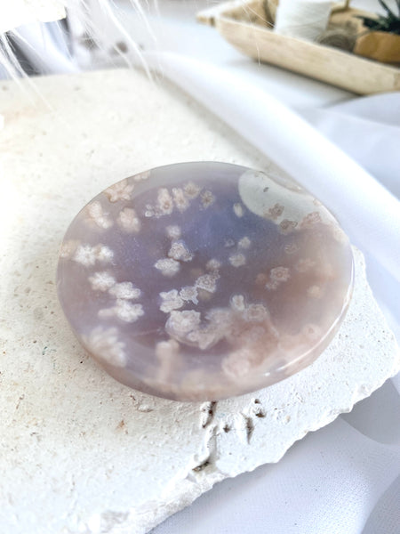 Flower Agate Mini Bowl #28