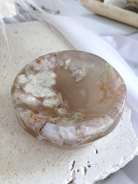 Flower Agate Mini Bowl #10