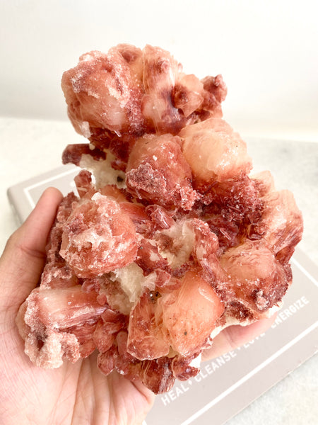 Red Stilbite Heulandite #3