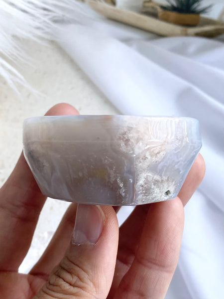 Flower Agate Mini Bowl #7