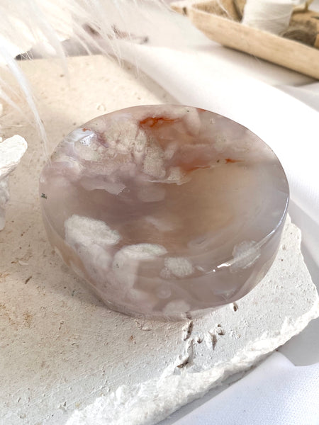 Flower Agate Mini Bowl #4