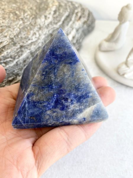 Sodalite Pyramid #3