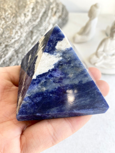 Sodalite Pyramid #1