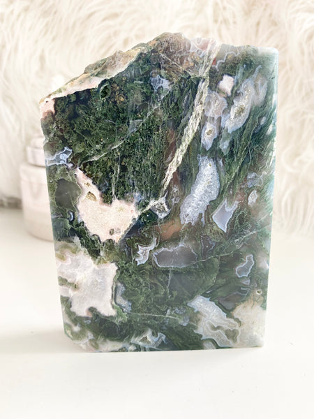 Moss Agate Slab #1