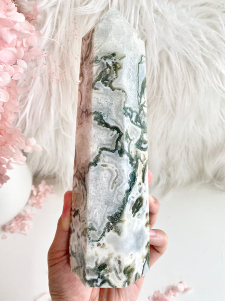 Moss Agate Tower #49