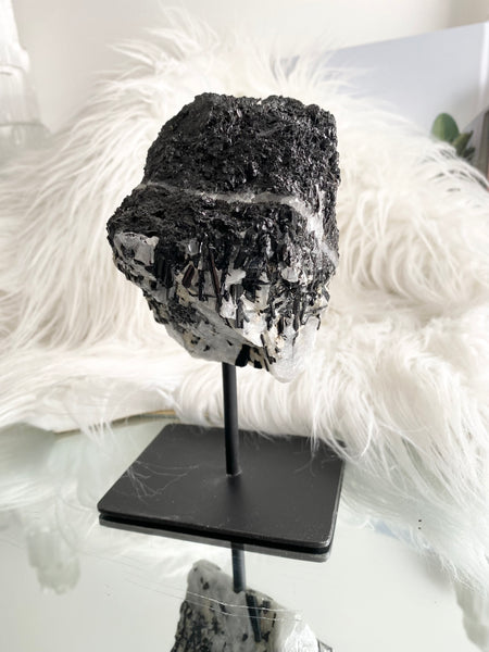 Black Tourmaline Quartz Specimen #1
