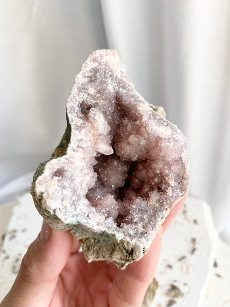 Pink Amethyst Cluster #27