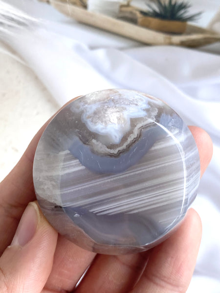 Flower Agate Mini Bowl #17