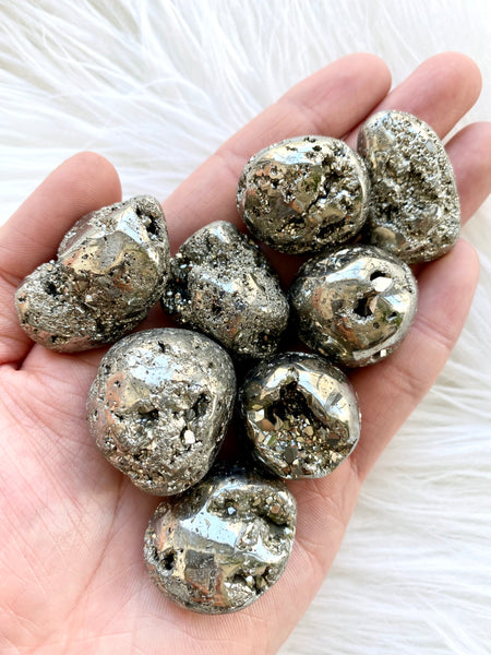 Pyrite Tumbled
