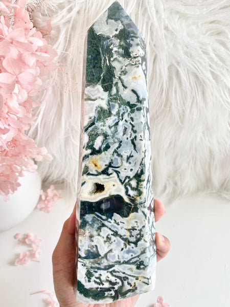 Moss Agate Tower #34