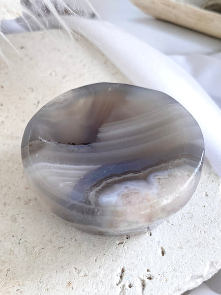 Flower Agate Mini Bowl #17