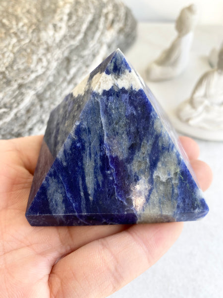 Sodalite Pyramid #1