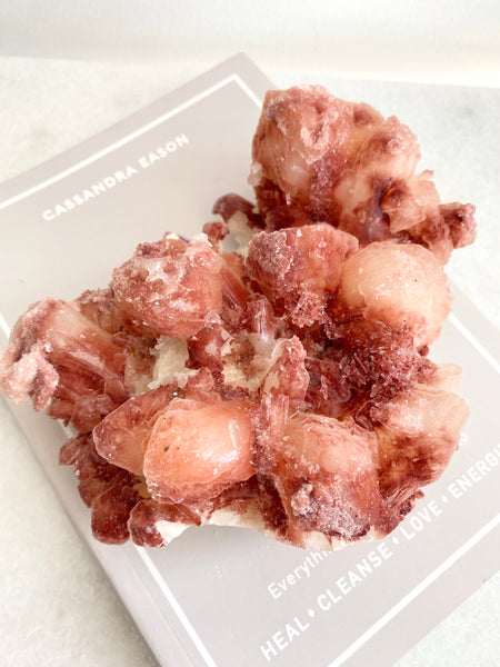 Red Stilbite Heulandite #3