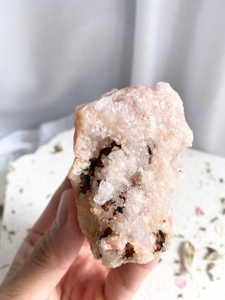 Pink Amethyst Cluster #33