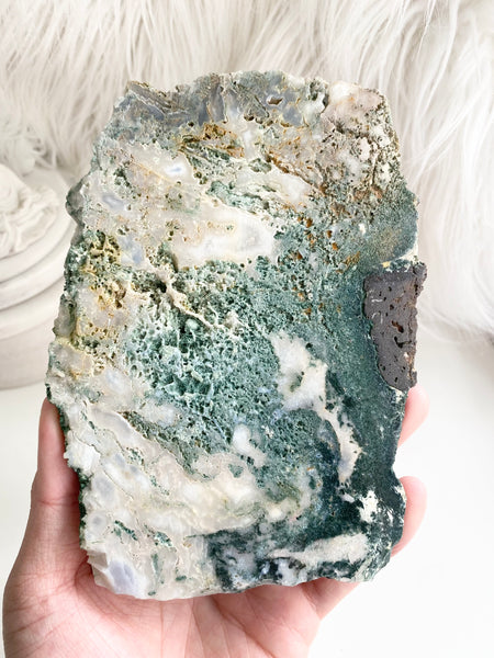 Moss Agate Slab #35