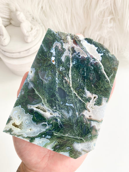 Moss Agate Slab #1