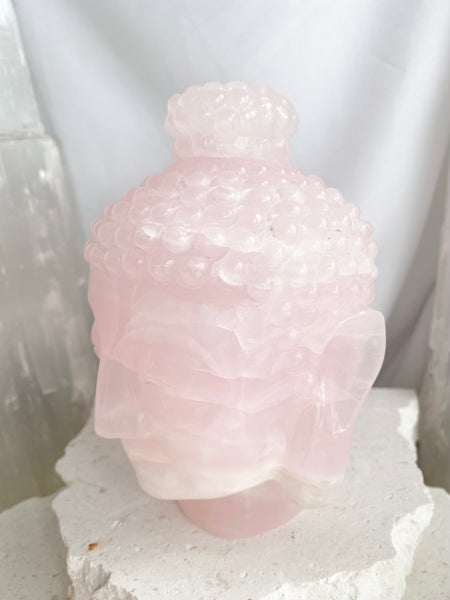 Pink Mangano Buddha Head