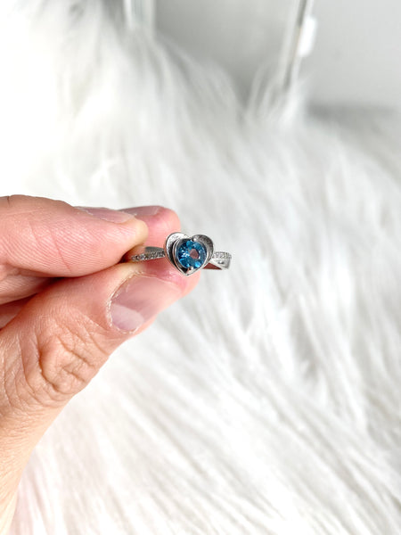 London Blue Topaz Ring