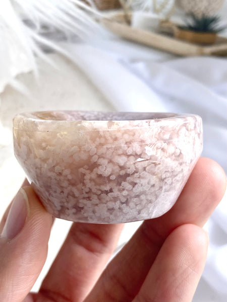 Flower Agate Mini Bowl #16