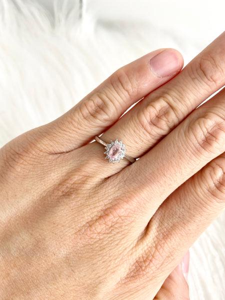 Pink Tourmaline Ring