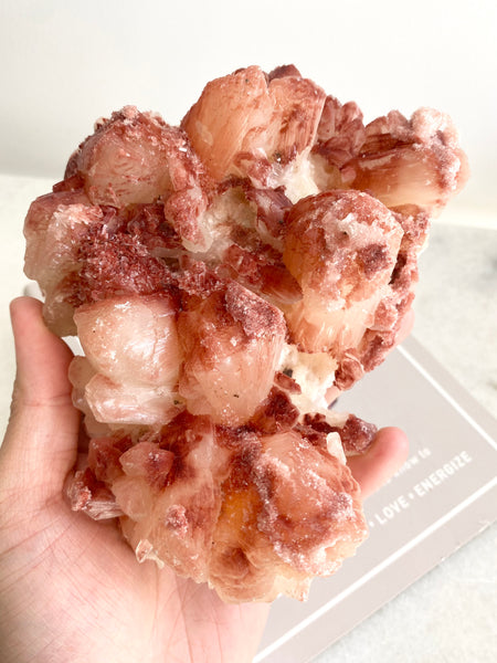 Red Stilbite Heulandite #3