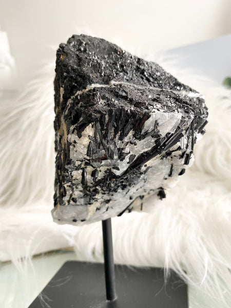 Black Tourmaline Quartz Specimen #1