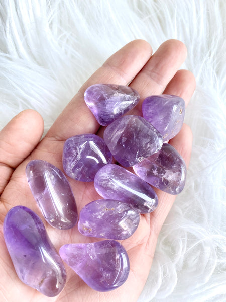 Brazilian Amethyst Tumbled