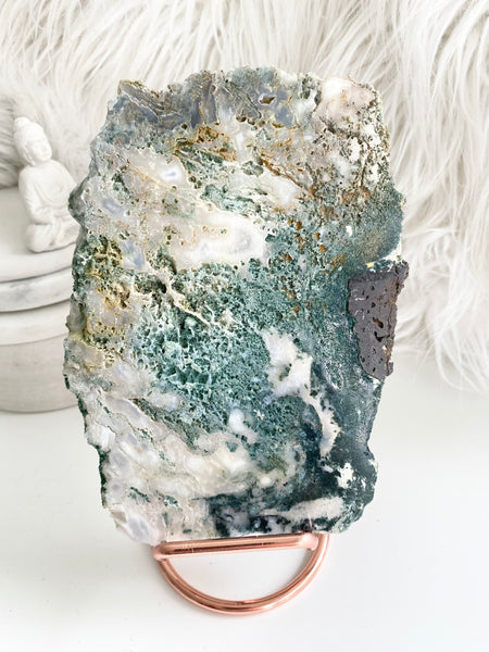 Moss Agate Slab #35