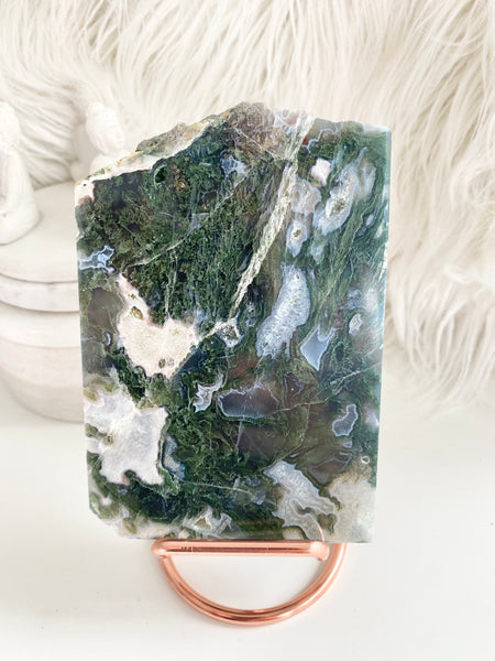 Moss Agate Slab #1