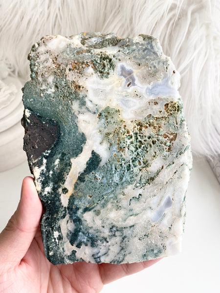 Moss Agate Slab #35