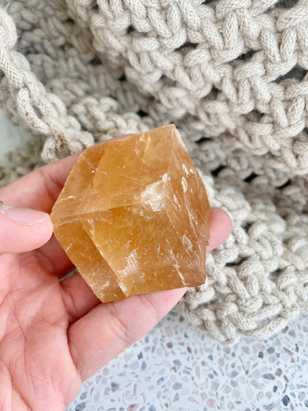 Optical Honey Calcite #12