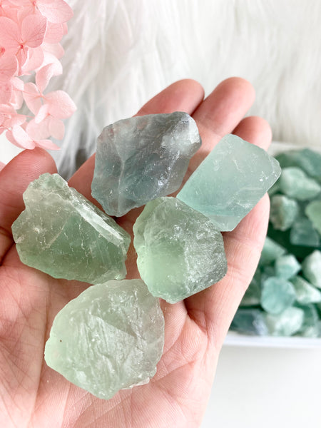 Green Fluorite Raw